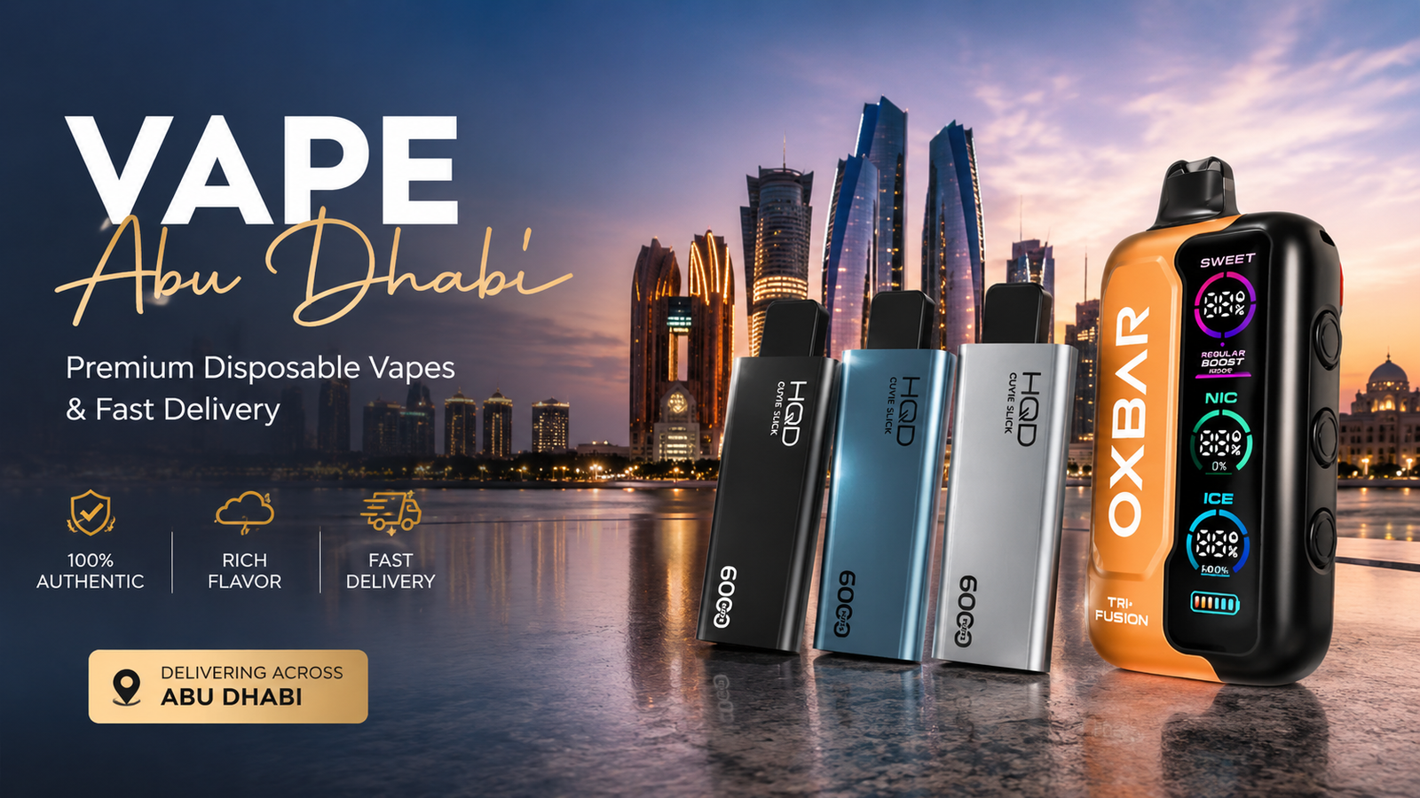 Vape Abu Dhabi, UAE