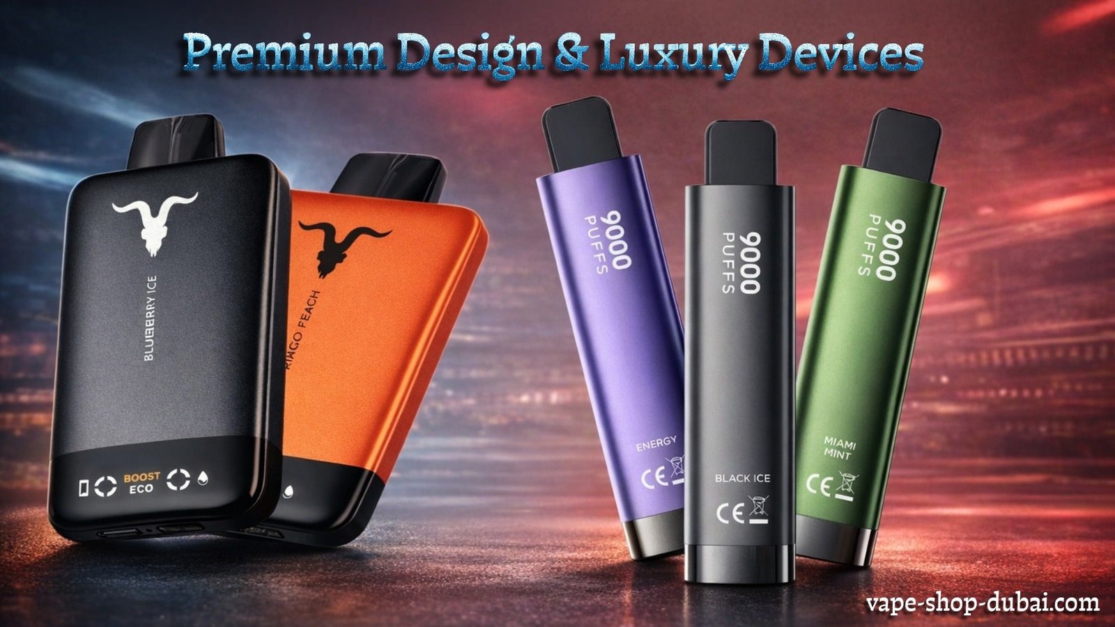 Premium disposable vapes & luxury devices in UAE