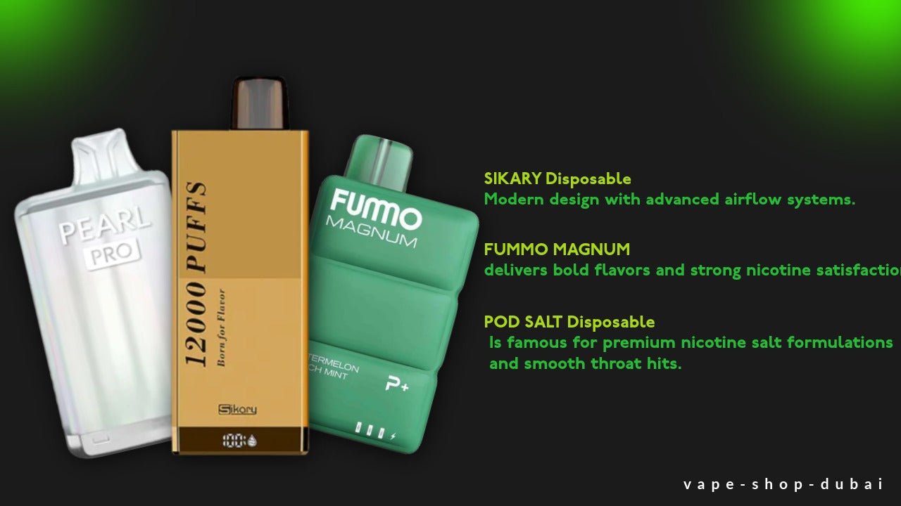 Popular disposable vapes 20mg in Dubai, UAE