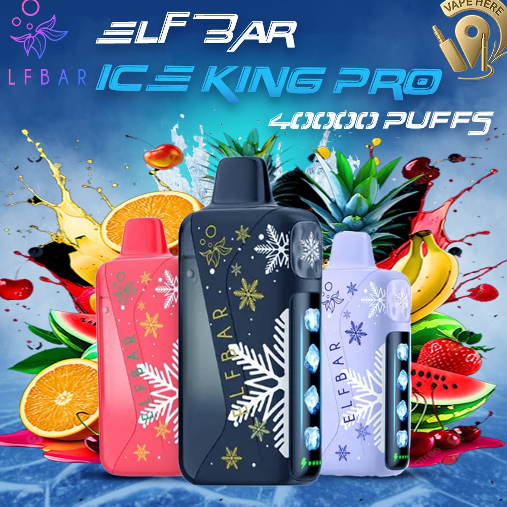 ELFBAR Ice King Pro 40K Disposable Vape Winter Edition UAE Abu Dhabi
