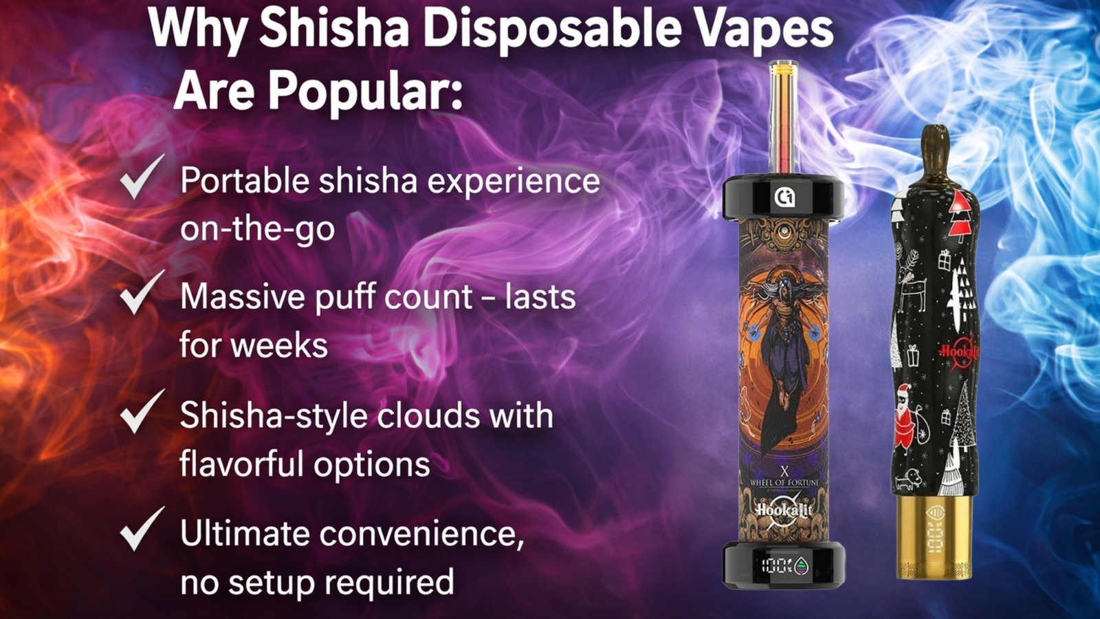 Popular shisha vapes in Dubai & Abu Dhabi