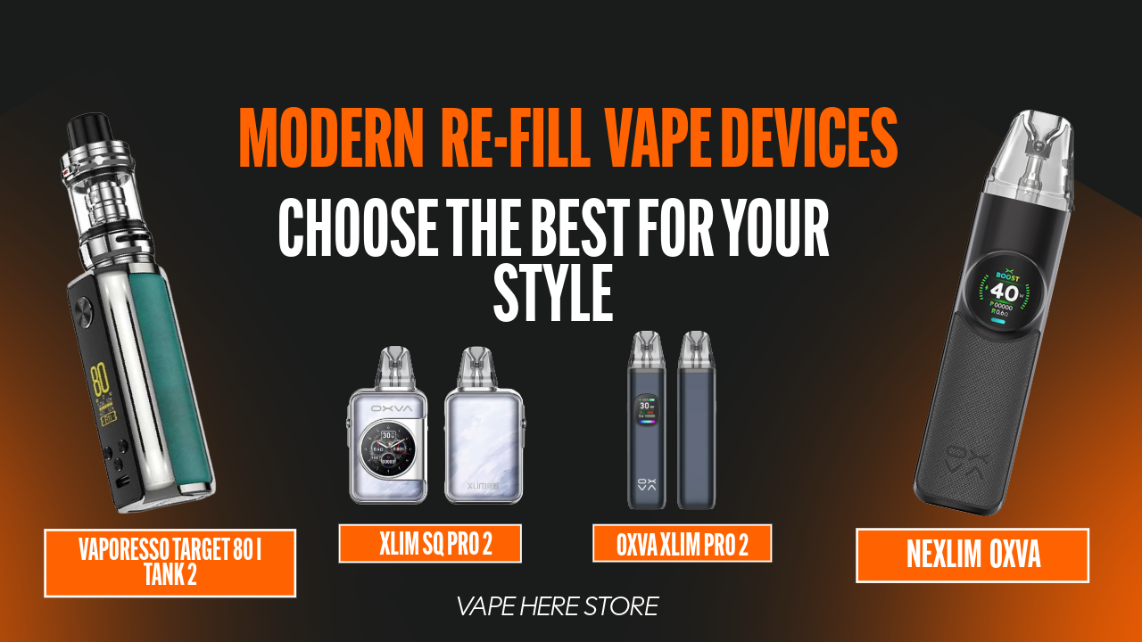 vape products at vape here store