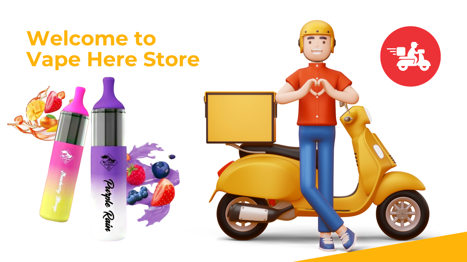 Vape for Delivery in Abu Dhabi – Fast, Reliable Service | Vape Here Store