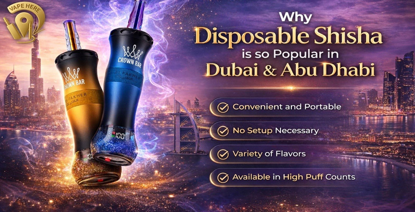 Popular shisha vapes in UAE